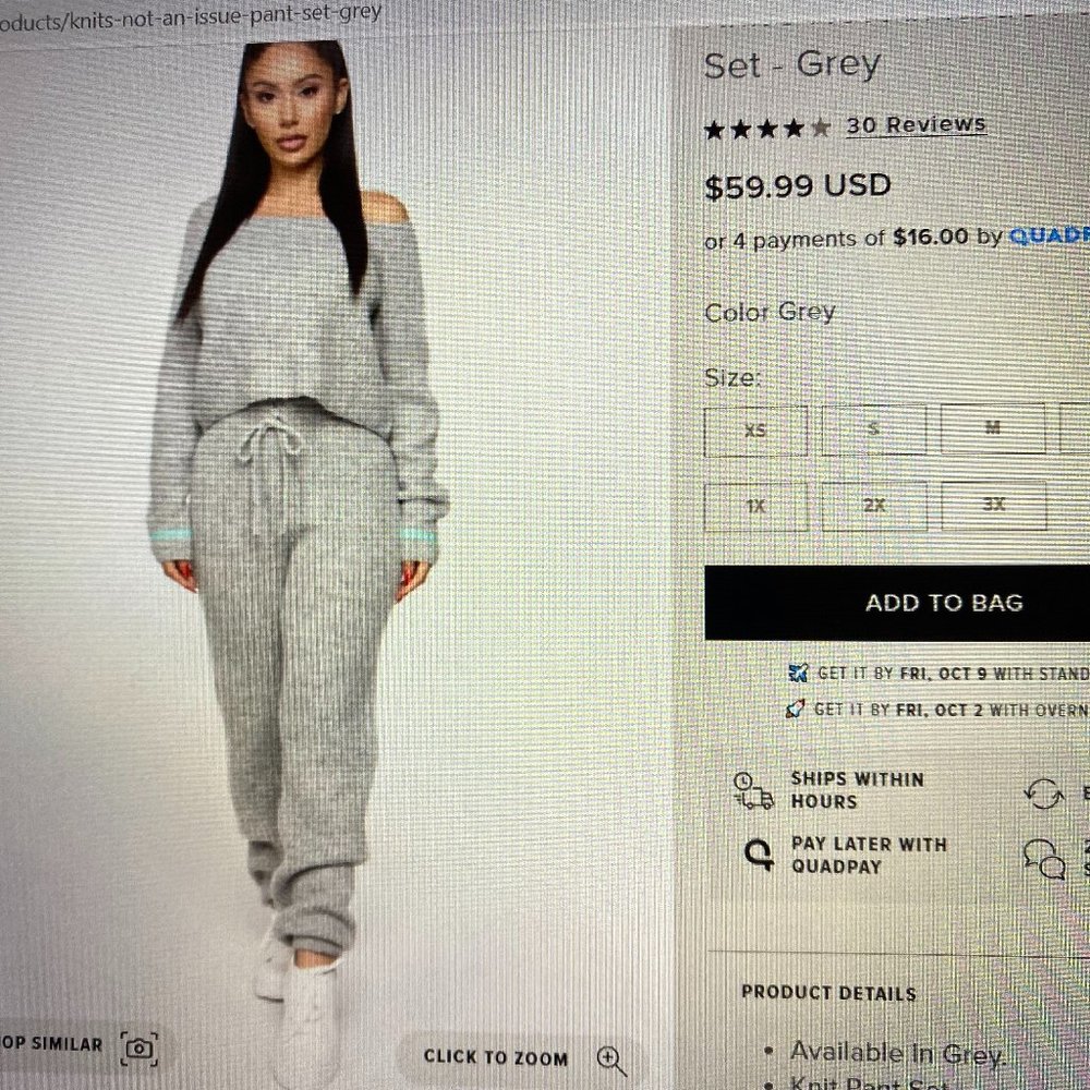 FASHION NOVA 2 PIECE